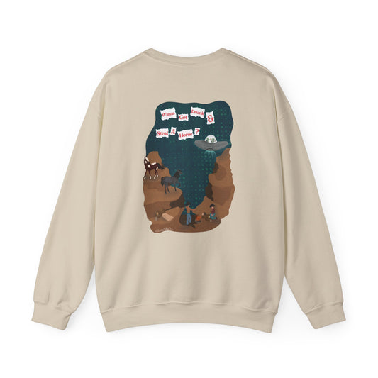 Sand Let’s Get Drunk & Steal A Horse Crewneck Sweatshirt