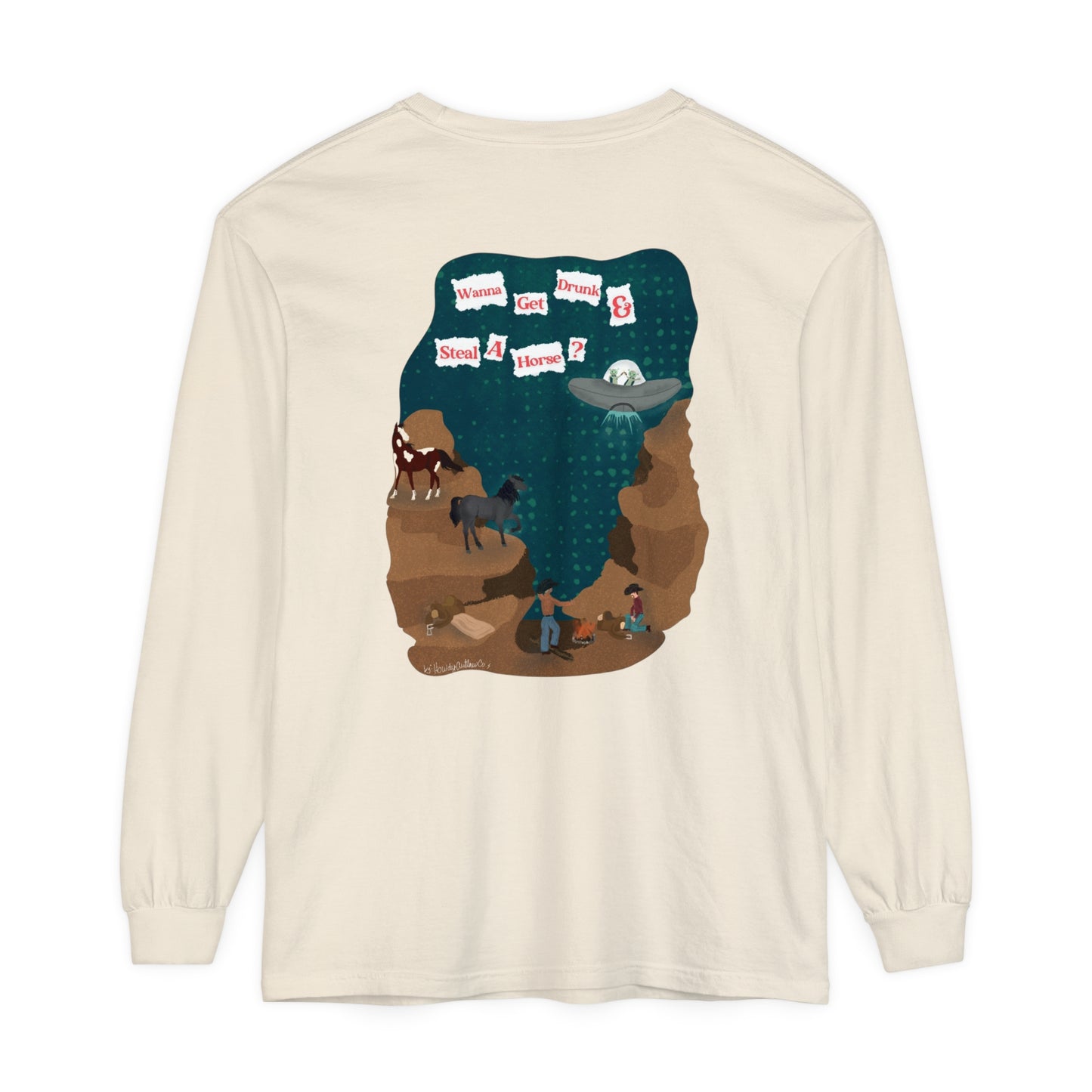 Let’s Steal A Horse Long Sleeve T-Shirt