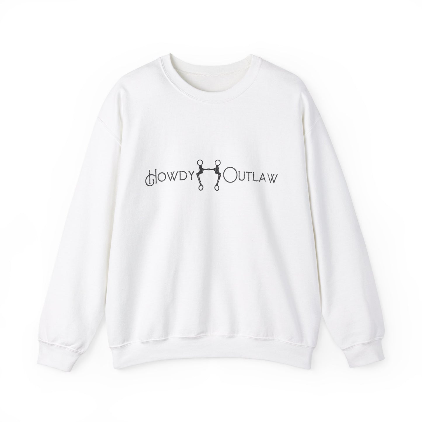 White Let’s Get Drunk & Steal A Horse Crewneck Sweatshirt