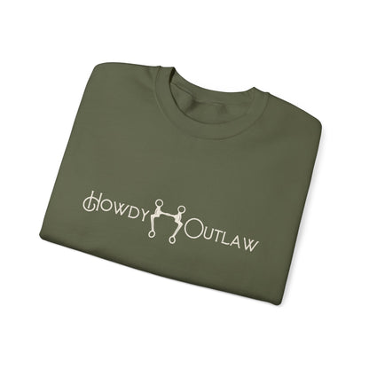 Olive Blowin Smoke Crewneck Sweatshirt